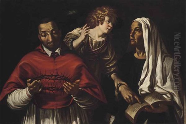 Saint Carlo Borromeo And Saint Francesca - view 1