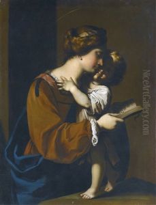 The Madonna And Child by Antiveduto Grammatica