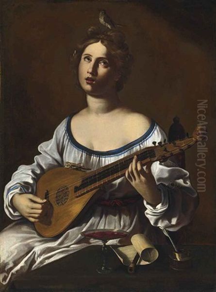 An Allegory Of Music by Antiveduto Grammatica