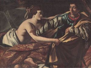 Joseph And Potiphar's Wife by Antiveduto Grammatica