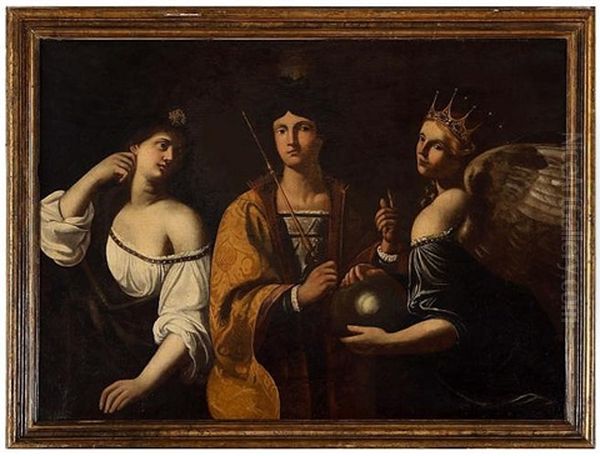 Three Allegorical Figures - view 1