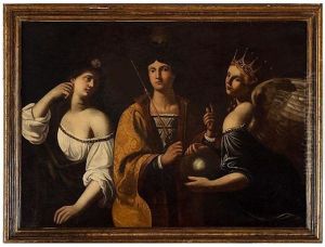 Three Allegorical Figures by Imperiale Grammatica
