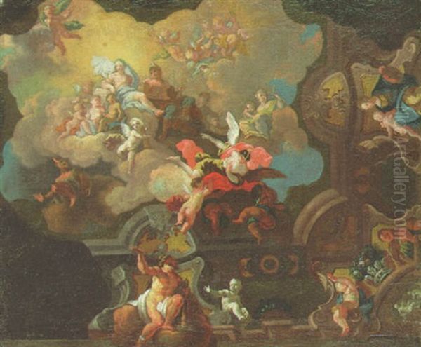 Apollo And Mercury In Glory - view 1