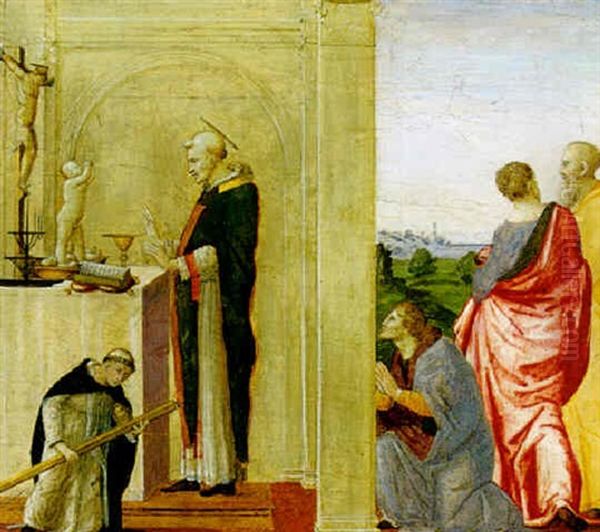 Saint Vincent Ferrer Reviving The Infant Child Of His Hosts - view 1