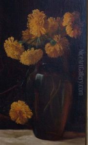 Still Life With Flowers by Henrietta Augusta Granberry