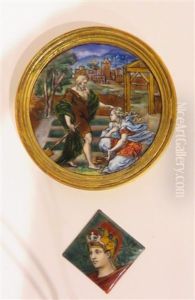 Saint Benissant Une Femme, Le Genou A Terre (2 Works) Saint Benissant Une Femme, Le Genou A Terre (2 Works)