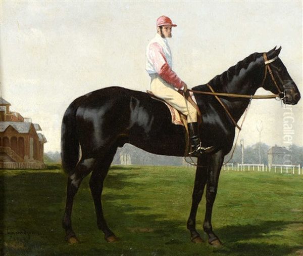Jockey Aux Favoris A Cheval - view 1