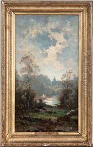 Vallon Dans Les Vosges by Grandsire, Pierre Eugene