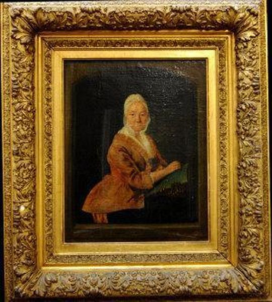 Portrait Of An Elderly Woman - view 1