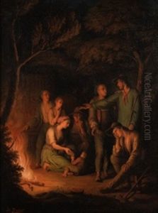 Nocturno Con Campesinos by Luis Graner y Arrufi