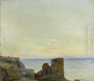 Seascape With Ruins