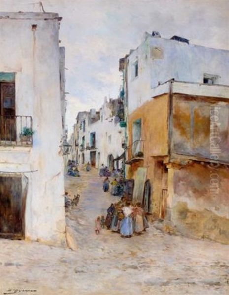 Pueblo Espanol (a Village Street) - view 1