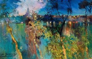 Vista Nocturna (nocturnal View) by Luis Graner y Arrufi