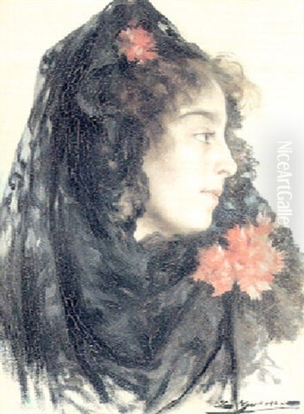 Dama Con Mantilla - view 1