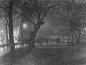 Rainy Evening by Luis Graner y Arrufi