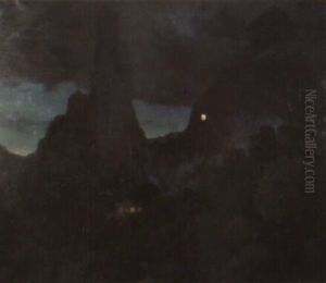 Vista Nocturna Brasilena by Luis Graner y Arrufi