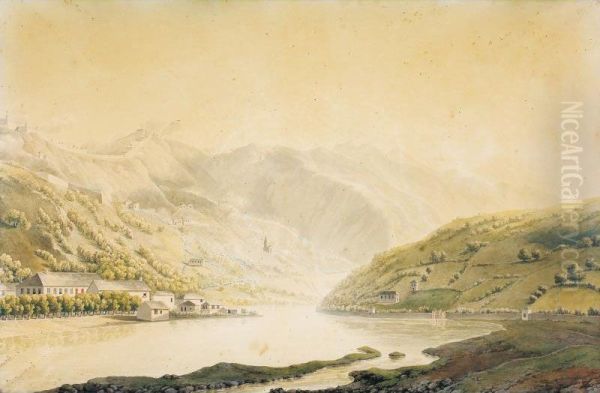 Vue Des Environs De Genes Sur La Rive Droite Du Bisagno - view 1