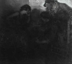 The Corner Of A Cabaret by Luis Graner y Arrufi