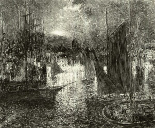 The Feast Of The Lanterns, Naples - view 1