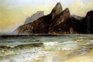Ipanema Beach With The Two Brothers And The Peak Of Gavea Inthe Distance Ipanema Beach With The Two Brothers And The Peak Of Gavea Inthe Distance