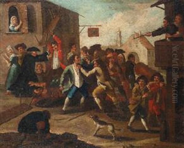 Rissa Tra Contadini And Festa Contadina (2 Works) - view 1