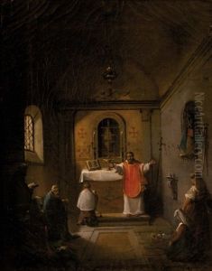 Le Bapteme by Francois Marius Granet
