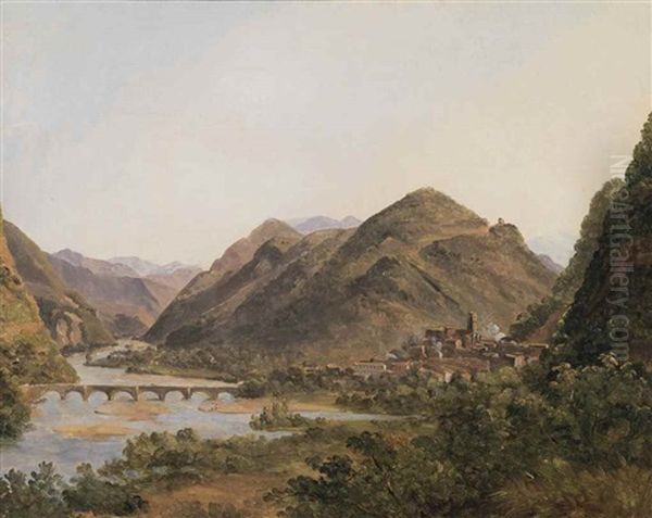 View Of Digne From Saint-lazare - view 1