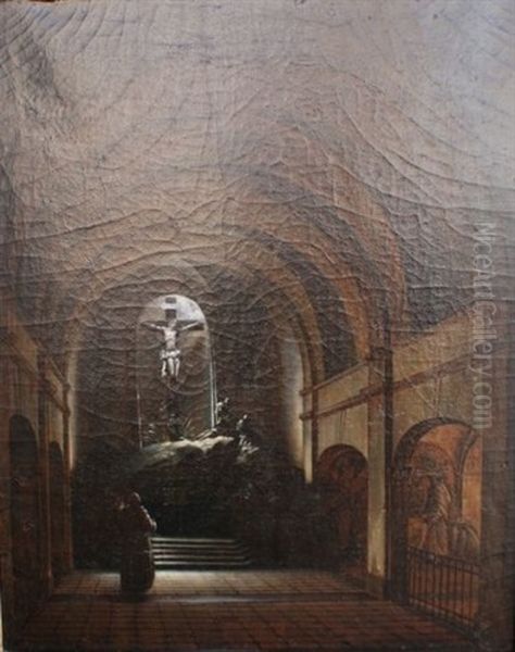 Interieur D'eglise Animee - view 1