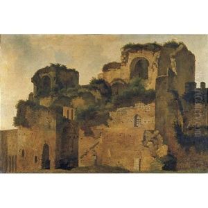 View Of Ruins by Francois Marius Granet