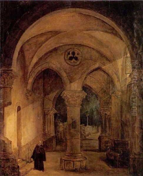 Moine Dans Un Monastere - view 1