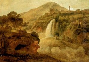 View Of The Roman Campagna by Francois Marius Granet