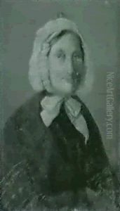 Portrait De Vieille Femme by Francois Marius Granet