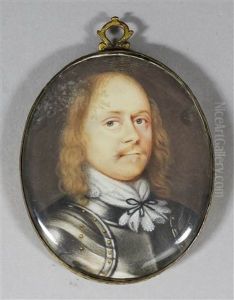 Miniature Shoulder Length Portrait Of A Gentleman Wearing Armour Miniature Shoulder Length Portrait Of A Gentleman Wearing Armour