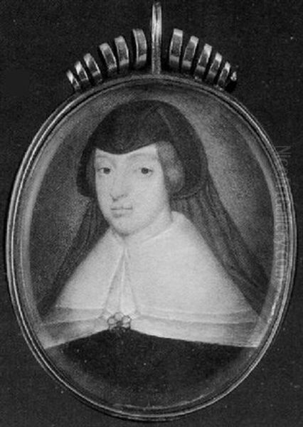 A Lady Wearing Black Dress With Large White Layered Lawn Collar - view 1