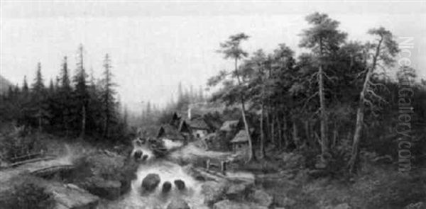 Gebirgsbach - view 1