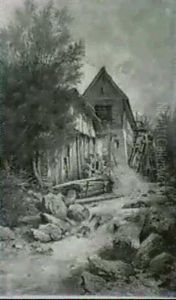Muhle Am Gebirgsbach by Leopold Graninger