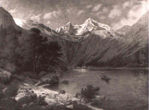 Blick Auf St. Bartholomae Am Konigssee by Leopold Graninger