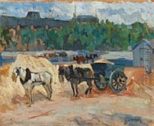 Horse Carriage by Sam Granowsky