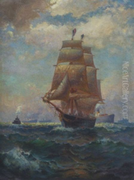 Leaving Port - view 1