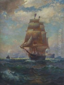 Leaving Port by Charles Henry Grant