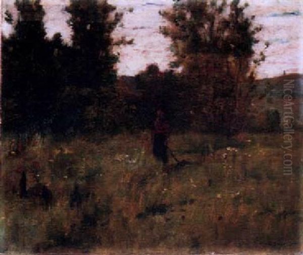 Young Boy In A Clearing - view 1