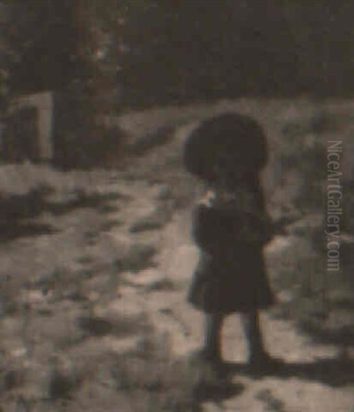 Young Girl In A Landscape - view 1