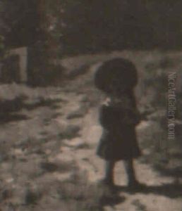 Young Girl In A Landscape Young Girl In A Landscape