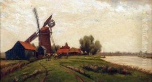 Edwin's Mill, Oby Near Acle by Robert Bagge-Scott