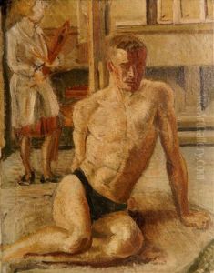 Oil On Canvas by Duncan Edmund Grant