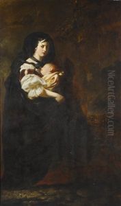 Mother And Child Fleeing By Night Mother And Child Fleeing By Night