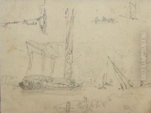 Sketches Of Boats - view 1