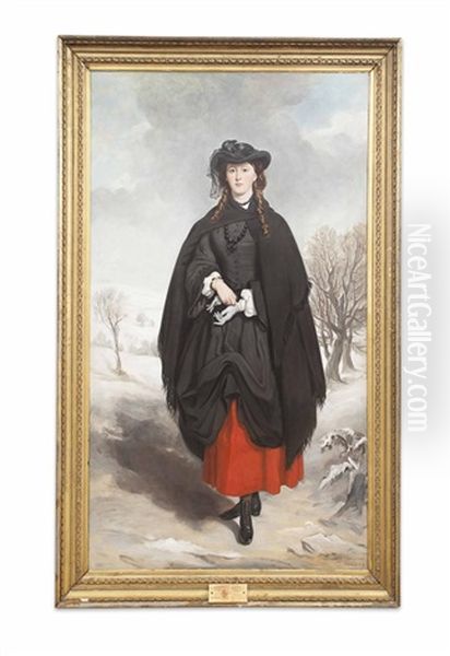 Full Length Portrait Of Mrs Markham Of Becca Hall - view 1