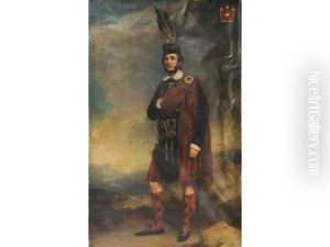 Portrait Of Duncan Macdonell Chisholm Of Chisholm, The Chisholm (1811-1858), Clan Chief And Officer In The Coldstream Guards Portrait Of Duncan Macdonell Chisholm Of Chisholm, The Chisholm (1811-1858), Clan Chief And Officer In The Coldstream Guards
