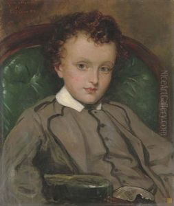 Portrait Of The Hon. Henry Charles Hardinge (1857-1924), Later 3rd Viscount Hardinge, Half-length, Seated In A Grey Suit